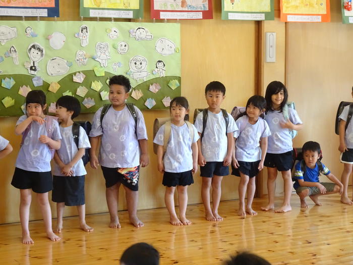 かぜ組（年長）さん！ありがとう！