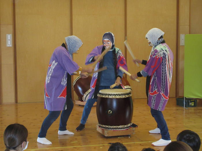 獅子舞が来たよ！