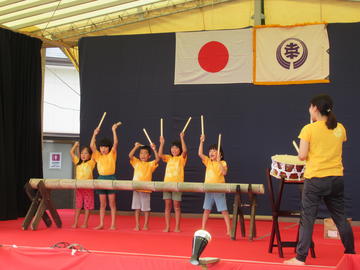 三幸町のお祭りに参加しました