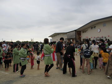 はらっぱ保育園の夏まつり