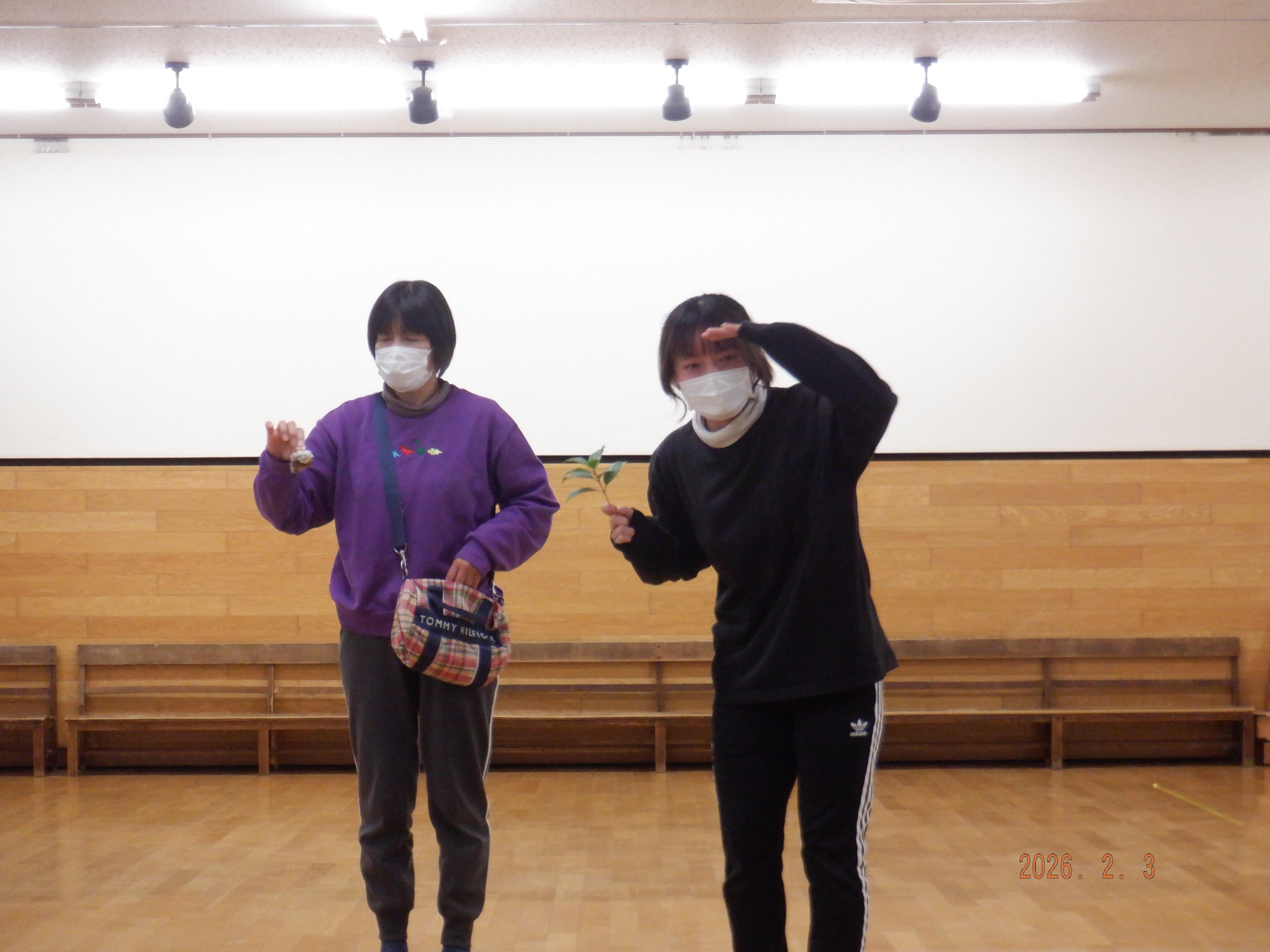 鬼がやってきた