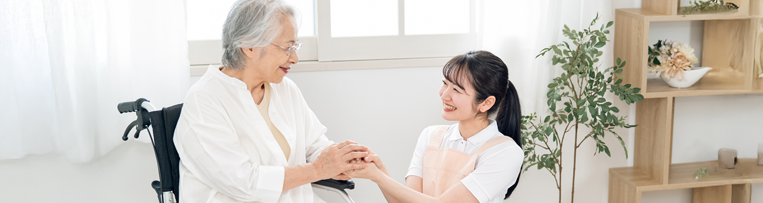 写真：介護施設の求人情報