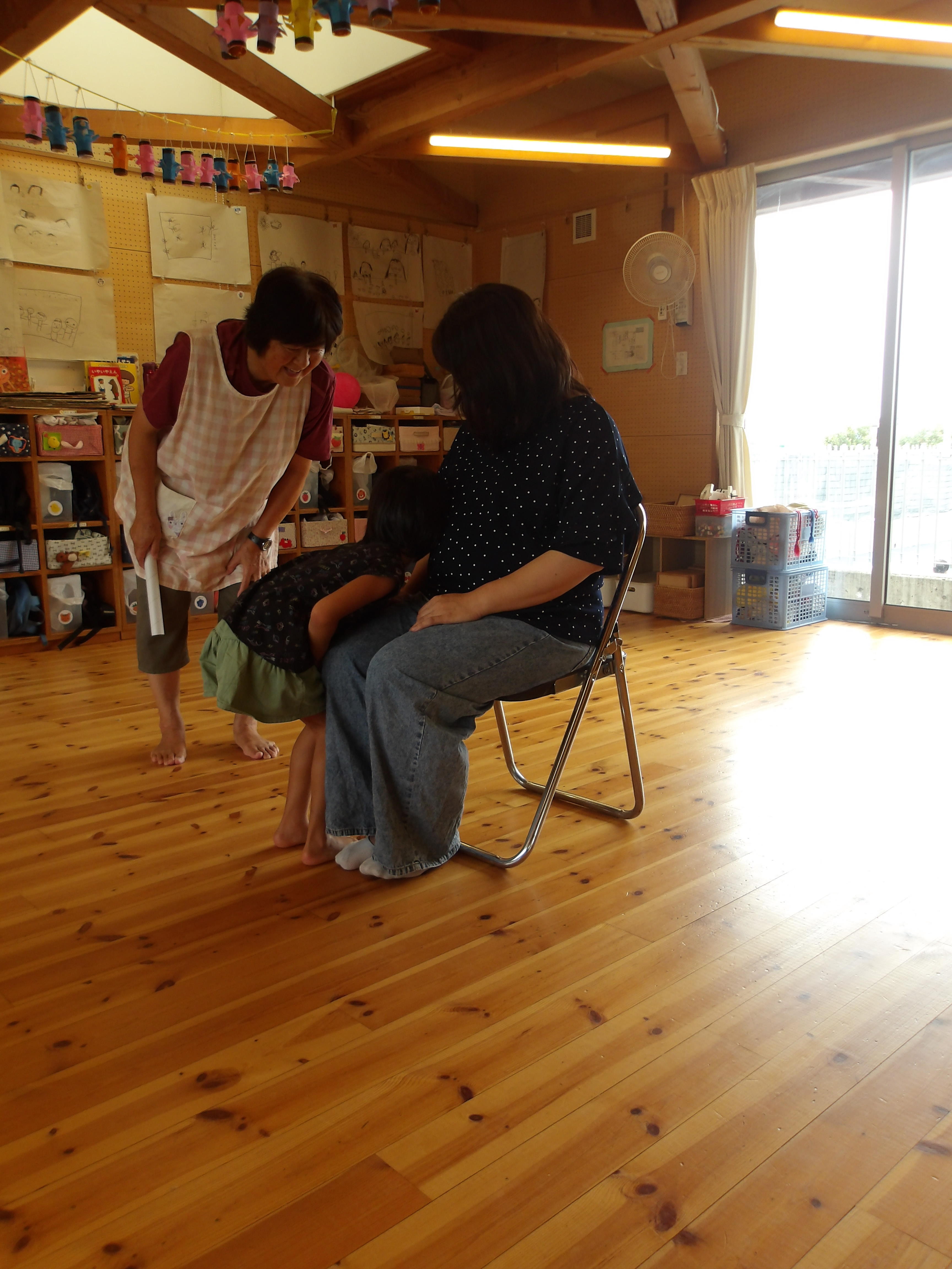 年長の子どもたちが命にふれたよ！