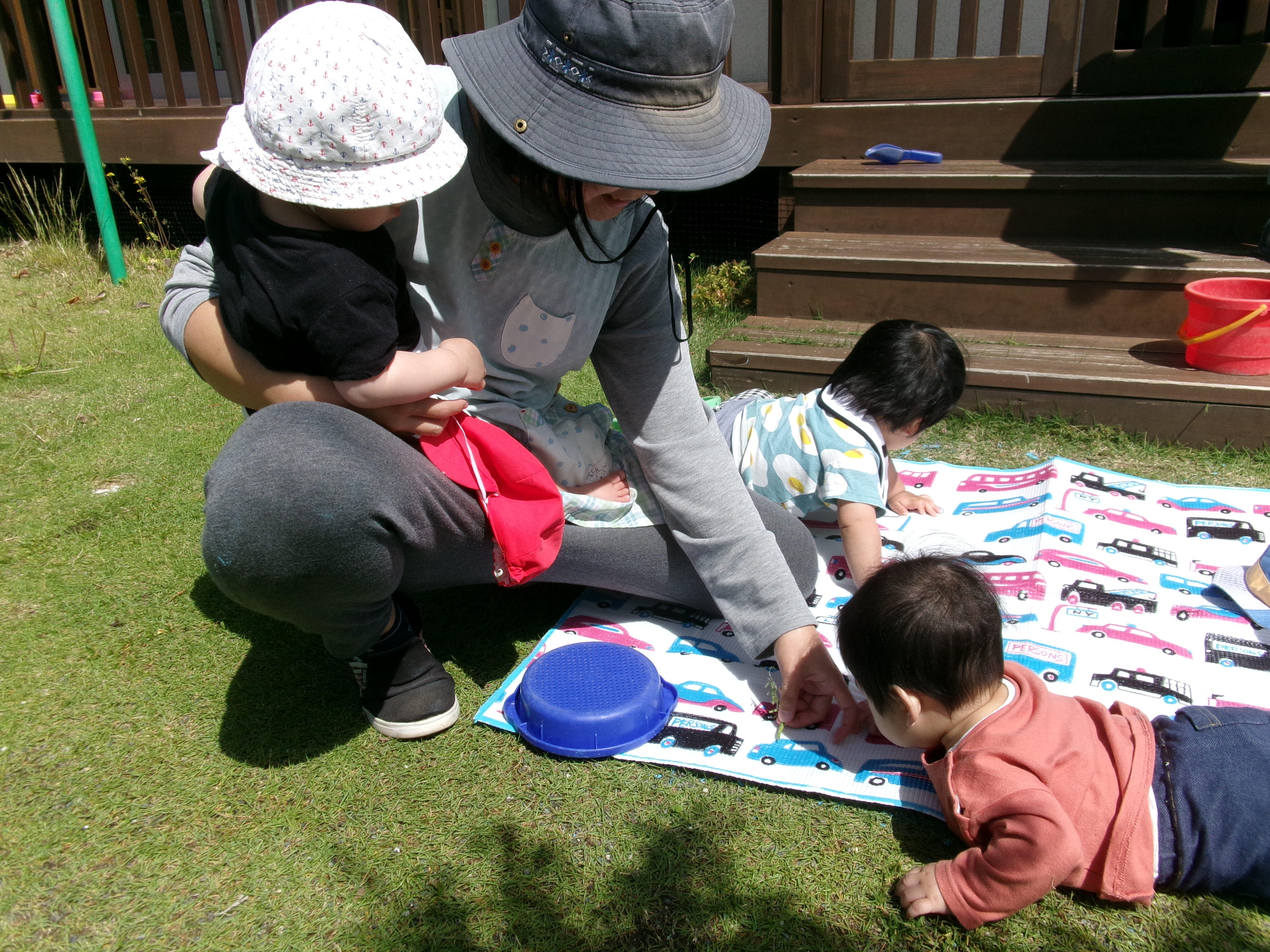 久しぶりの保育園！
